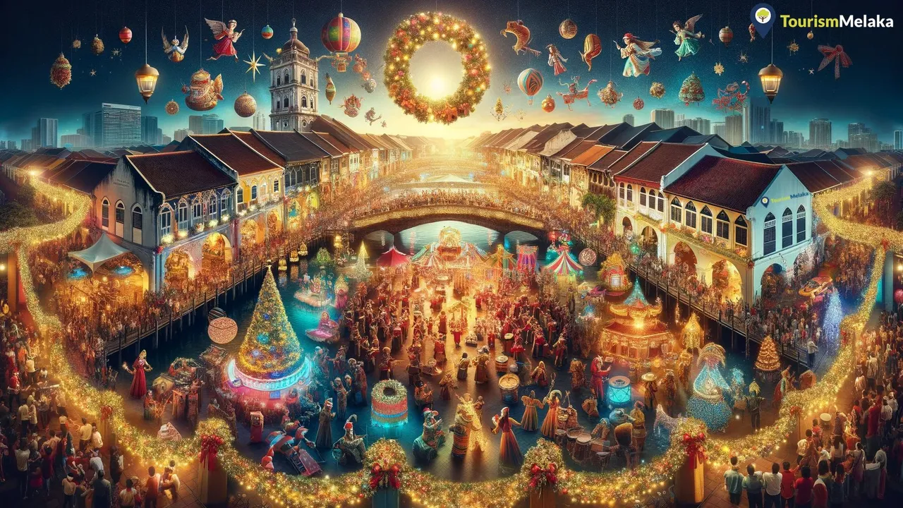 Christmas 2023 at the Portuguese Settlement in Melaka: A Festive Celebration