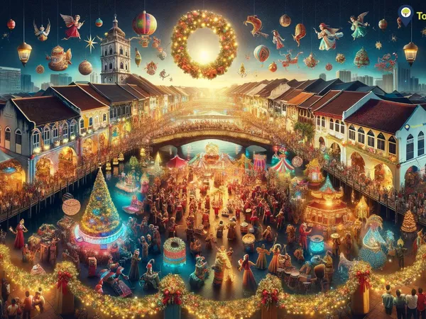 Christmas 2023 at the Portuguese Settlement in Melaka: A Festive Celebration